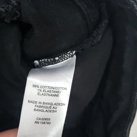 3/$65 RW&CO black denim skirt - Picture 4 of 8